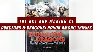 The Art and Making of Dungeons amp Dragons Honor Among Thieves flip through Artbook [upl. by Nnylacissej]