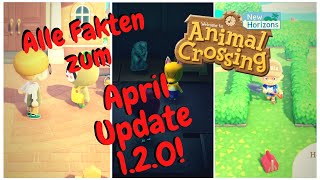 APRILUPDATE Büsche MuseumsErweiterung und neue Events Animal Crossing New Horizons [upl. by Tatia446]