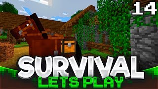 HORSE STABLE  Minecraft Survival Lets Play  Episode 14 [upl. by Aniar]