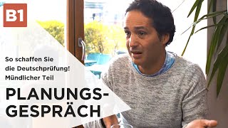 Deutschprüfung  Mündlicher Teil PLANUNGSGESPRÄCH [upl. by Sundberg]