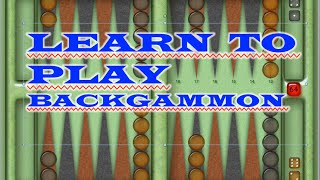 How To Play BACKGAMMON Super Easy LESSON pt 2 [upl. by Enirhtak823]