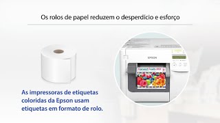 Impressoras de rótulos e etiquetas ColorWorks [upl. by Adnauqaj]