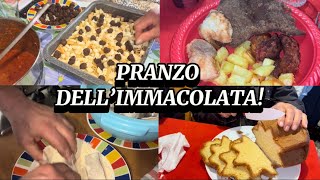 IL PRANZO DELL’IMMACOLATA 😋 Auguri a tutti 🎉♥️ [upl. by Norok]