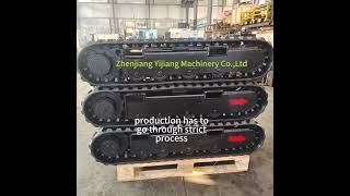 Product finishing work trackedundercarriagesystems rubbertrackundercarriage [upl. by Anitsahs]