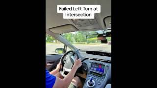 Right away law New driver StudentDriver Farmington Left Intersections Failed BeginnerDriver [upl. by Dugan]