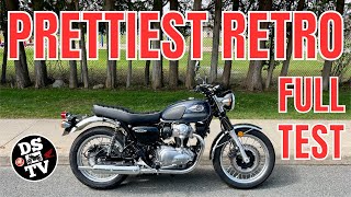 The Ultimate Retro Bike Kawasaki W800 Test and Review [upl. by Namar]