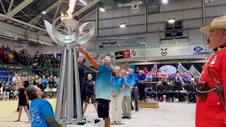 Salmon Arm 2024 55 BC Games Opening Ceremony [upl. by Leirbaj]