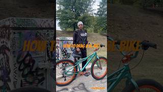 How to drag a se bike SEBikesBMX bikelife [upl. by Japeth]