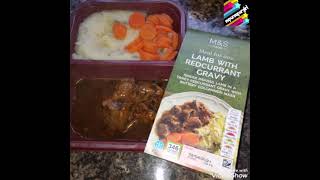 MampS Marks Spencer Lamb with Redcurrant Gravy amp Mash [upl. by Nortal681]