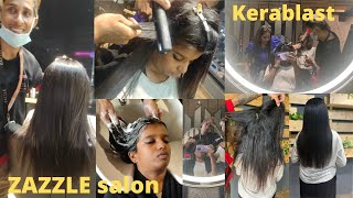 Kerablast root touch🤩Zazzle salon😍 amazing experience😅Velachery❤️ [upl. by Norah]