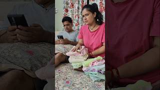 Kin karmon ki saza mil rahi h husband ko funny relatable trending comedy ytshorts couple wife [upl. by Valentia244]