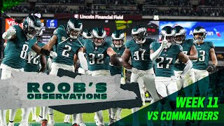 Roobs Observations Running out of words to describe the Eagles scorching defense [upl. by Survance922]