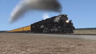 TS2022 Smokebox Union Pacific Big Boy 4014 Steam Excursion Over Sherman Hill Preview [upl. by Inerney]