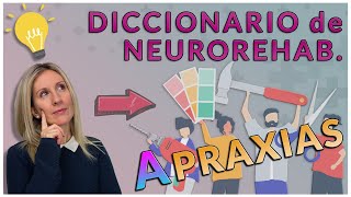 📚 ¿QUÉ son las APRAXIAS 4 TIPOS y cómo ABORDARLAS  13  DICCIONARIO de NEURORREHABILITACIÓN [upl. by Ieso]