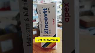 Best Multivitamin multimineral Syrup Zincovit Syrup MrBeastmedicine shortsfeed [upl. by Ibocaj]