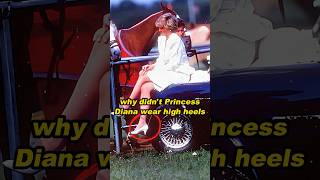 why didnt Princess Diana wear high heelsshortvideo history [upl. by Radburn]