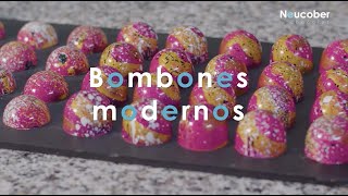 ¡¡BOMBONES MODERNOS RELLENOS DE GANACHE DE CHOCOLATE Y MANJAR [upl. by Ynej]