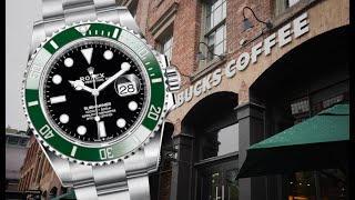 THE NEWEST GREEN SUB Rolex Submariner Date 126610LV quotStarbucksquot [upl. by Marlette]