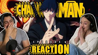 KON Chainsaw Man Episode 4 REACTION  quotRescuequot [upl. by Brunella]