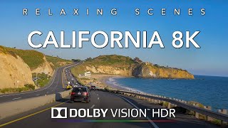 Driving Southern California Coast in 8K Dolby Vision HDR  Palos Verdes to San Diego [upl. by Hildegarde]