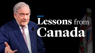 Constitutionalism Lessons from Canada  Conrad Black [upl. by Enirehtakyram72]