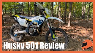 2024 Husqvarna FE 501 S Review  with remapped engine   KTM Gas Gas 500 [upl. by Okiruy]