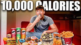 10000 CALORIE CHALLENGE on a budget [upl. by Shulock]