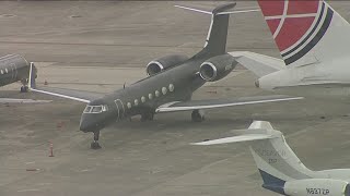 P Diddys plane arrives in Miami following Homeland Security raid [upl. by Cherlyn]