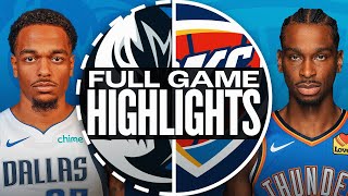 MAVERICKS at THUNDER  FULL GAME HIGHLIGHTS  November 17 2024 [upl. by Ycam]