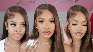 My Signature Makeup Routine Tutorial ♡ VERY DETAILED  Soft Bronzed Glam  Kashia Jabre [upl. by Ahseki]