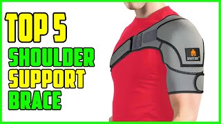 TOP 5 Best Shoulder Support Brace 2023 [upl. by Drarej]