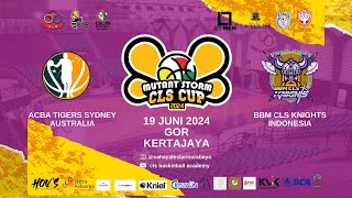 ACBA TIGERS SYDNEY AU Vs BBM CLS KNIGHTS IN U23 BOYS  MUTANT STORM CLS CUP 2024  DAY 2 [upl. by Aniuqal292]