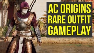 Assassins Creed Origins Gameplay FIRST LOOK AT AMAZING RARE ARMOR AC Origins gameplay [upl. by Adnwahsat]