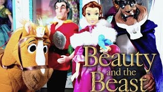 Beauty and the Beast Deluxe Doll Set Review [upl. by Gaudette]