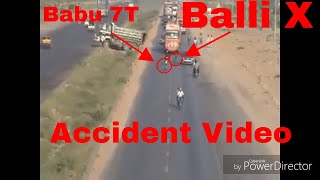 Babu 70 accident balli X full video [upl. by Weston]