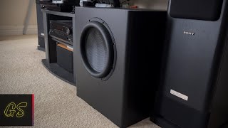 I built a subwoofer for my home theater [upl. by Enelime]