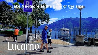 Scenic Locarno Switzerland Walking Tour 2 hours Train from Milan [upl. by Asreht]