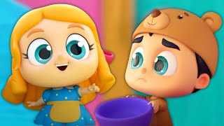 Goldilocks And The Three Bears  Kids Cartoon Story amp Animated Video [upl. by Talich]