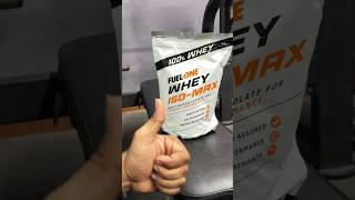 FuelOne Whey ISOMAX review 🤮🤮🤮 shorts [upl. by Omari]