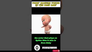 Tobey Maguire Voiced in The Boss Baby [upl. by Enelie]