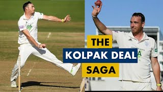 Kyle Abbott Quota System and Kolpak Deal [upl. by Eelrefinnej]