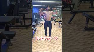 Bulk Day 16 🦍 bulking vloge minivlog fitness motivation transformation 75hardchallenge [upl. by Hummel561]