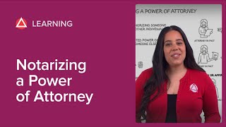 How to Notarize a Power of Attorney [upl. by Aisatsanna]