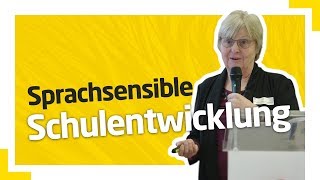 Heidi ScheinhardtStettner Das Projekt „Sprachsensible Schulentwicklung“ in NRW [upl. by Esojnauj]