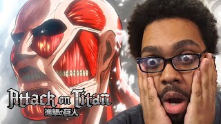 5YEAR REUNION  Attack on Titan Season 1 Episode 4 REACTION [upl. by Savinirs201]