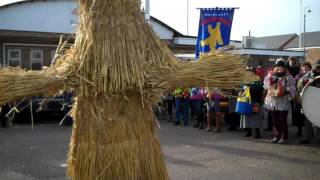 Whittlesea Straw Bear 2016 [upl. by Basset909]