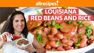 How to Make Authentic Louisiana Red Beans and Rice  Quick amp Easy Dinner Ideas  Allrecipescom [upl. by Atyekram]