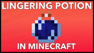 What Does Lingering Potion Do In Minecraft [upl. by Tolmann]