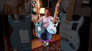 Nitro vs Poly Guitar Finishes guitar fender shorts [upl. by Ivers]