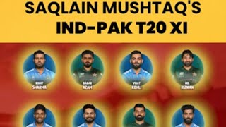 SAQLAIN MUSHTAQS INDPAK T20 XI youtube [upl. by Notloc]